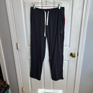 Spyder Black Joggers with White Drawstring